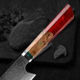 VEYUNA Kiritsuke Knife Collection – Premium Damascus Steel Food Prep Knife