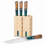 VEYUNA Steak Knife Set 5" 4-Piece, Valhalla Series, Serrated Table Knives