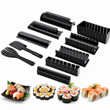 VEYUNA Sushi Making Kit, 10-Piece DIY Roller Set