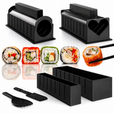 VEYUNA Sushi Making Kit, 10-Piece DIY Roller Set