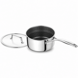 VEYUNA 10-Piece Stainless Steel Cookware Set - Food Prep Pots & Pans