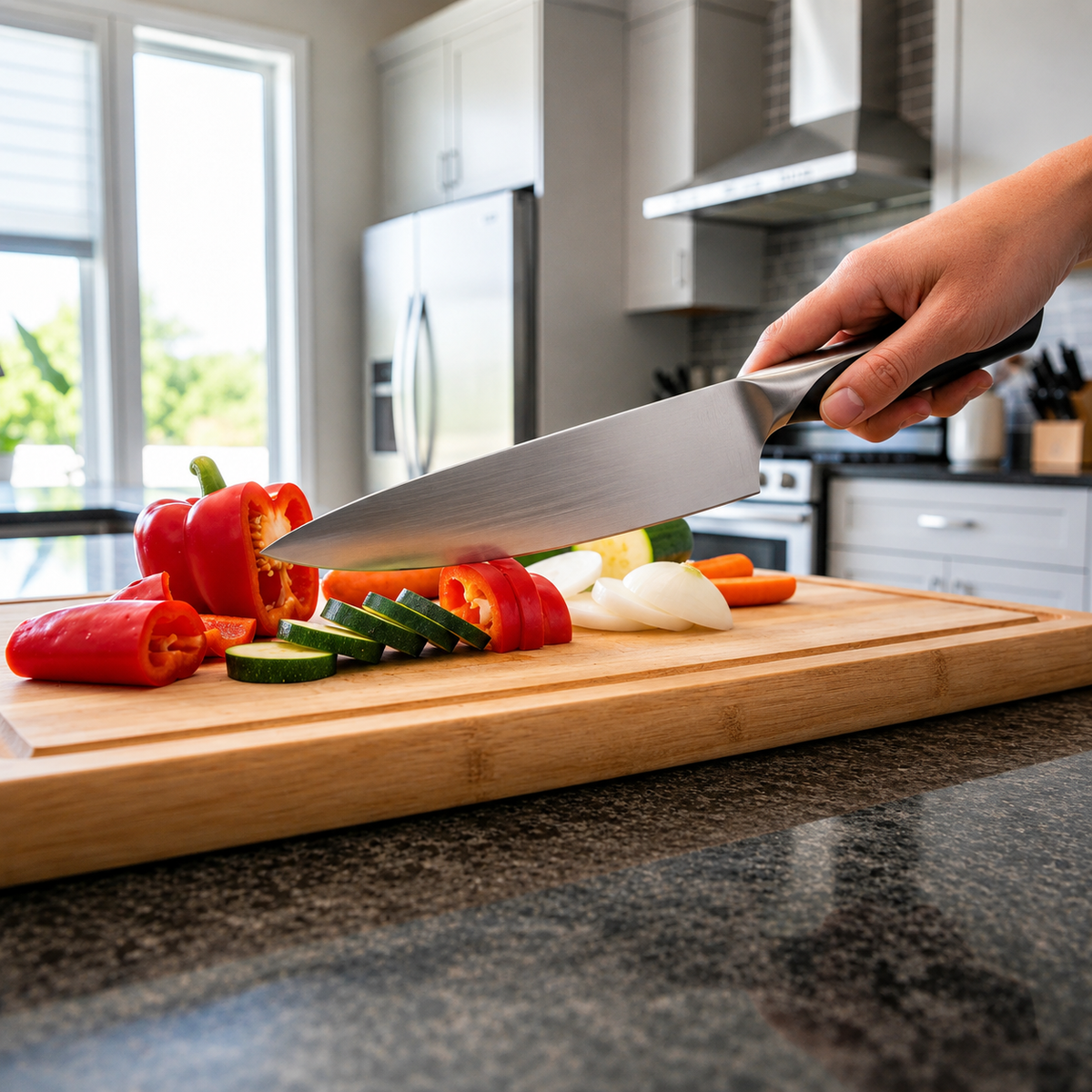 VEYUNA 210mm Chef Knife - German 1.4116 Steel Food Prep Knife