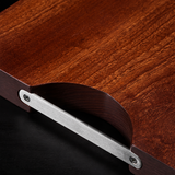 VEYUNA Cutting Board - Ebony Wood 50x35x3cm, Large Food Prep Board