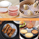VEYUNA Burger Press – Stainless Steel Food Patty Maker with Spring-Loaded Handle
