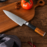 VEYUNA 2-Piece Chef Knife Set - Damascus Steel Food Prep Knives
