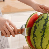 VEYUNA Melon Slicer - Stainless Steel Fruit Cutter for Treat Prep & Easy Serving