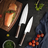 VEYUNA Sashimi Knife Set – 2-Piece Japanese Steel Food Fish Prep Knives