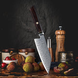 VEYUNA Bunka Knife – 5" Japanese Food Prep Knife, High-Carbon Steel & Ergonomic Handle