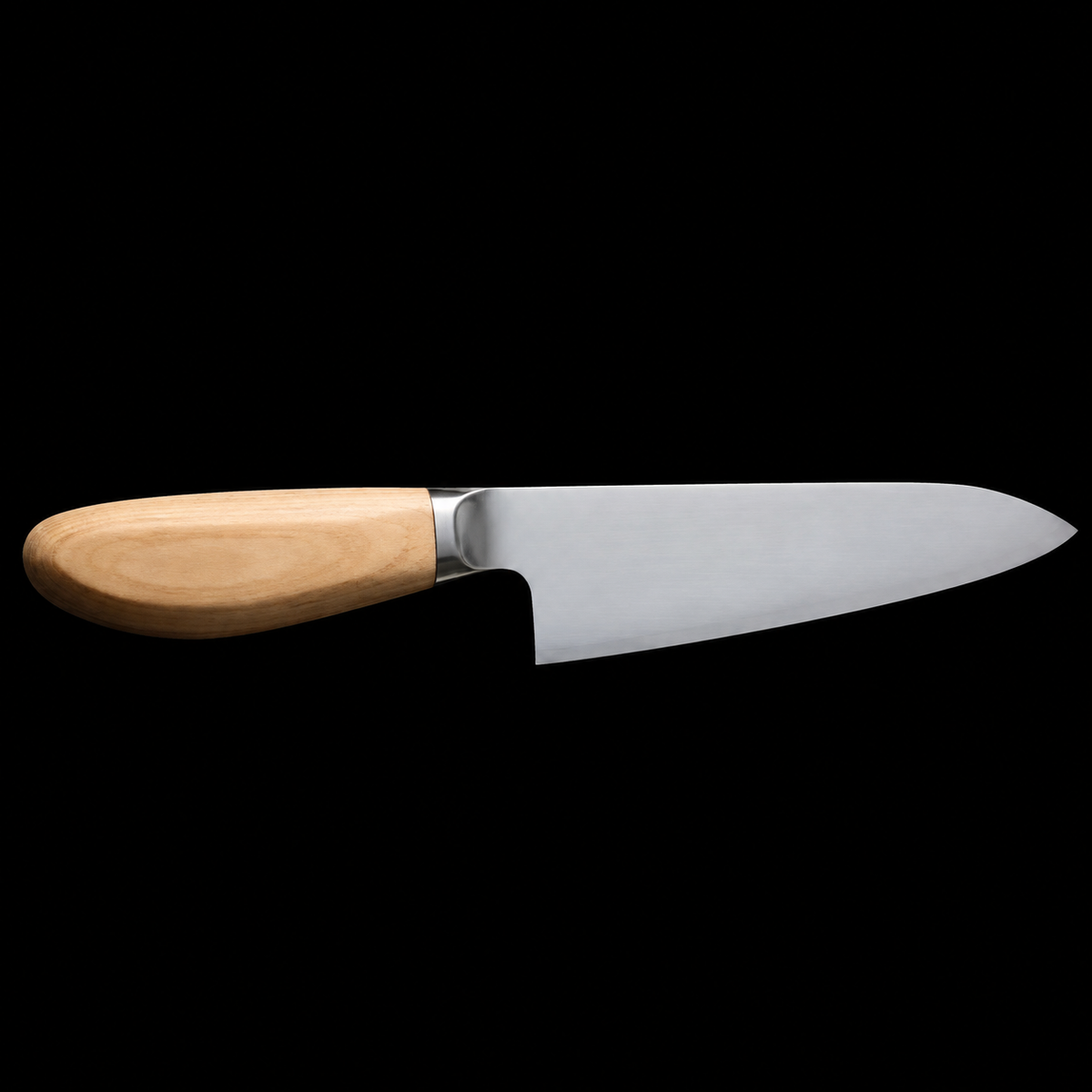 VEYUNA 165mm Santoku Knife - MV Stainless Steel Wood Handle Food Prep