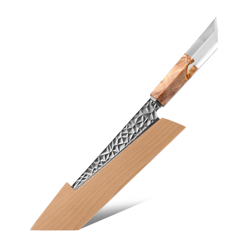 VEYUNA Damascus Steel Knife – Razor-Sharp Food Prep Blade with Ergonomic Handle