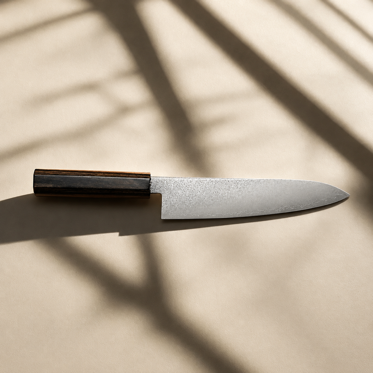 VEYUNA 210mm Gyuto Knife - VG10 Damascus Steel Food Prep Knife