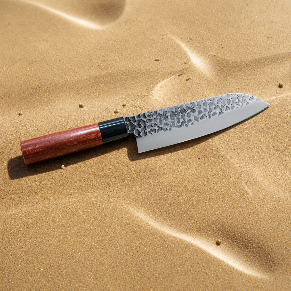 VEYUNA 165mm Santoku Knife - Japanese-Made Steel Food Prep Knife