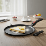 VEYUNA 28 cm Crêpe Frying Pan - Nonstick Pancake Skillet, Modern Kitchen