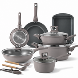 VEYUNA 19-Piece Nonstick Cookware Set, Induction Safe, Meal Prep, Pots & Pans