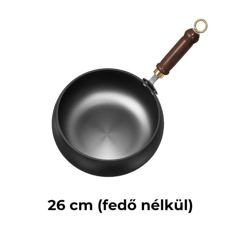 VEYUNA Cast Iron Cookware – Uncoated Cooking Pot for Homemade Meals