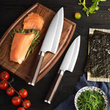 VEYUNA Sashimi Knife Set – 2-Piece Japanese Steel Food Fish Prep Knives