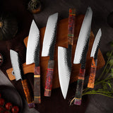 VEYUNA 6-Piece Knife Set – Premium Food Prep Knives for Meat, Fish & Vegetables