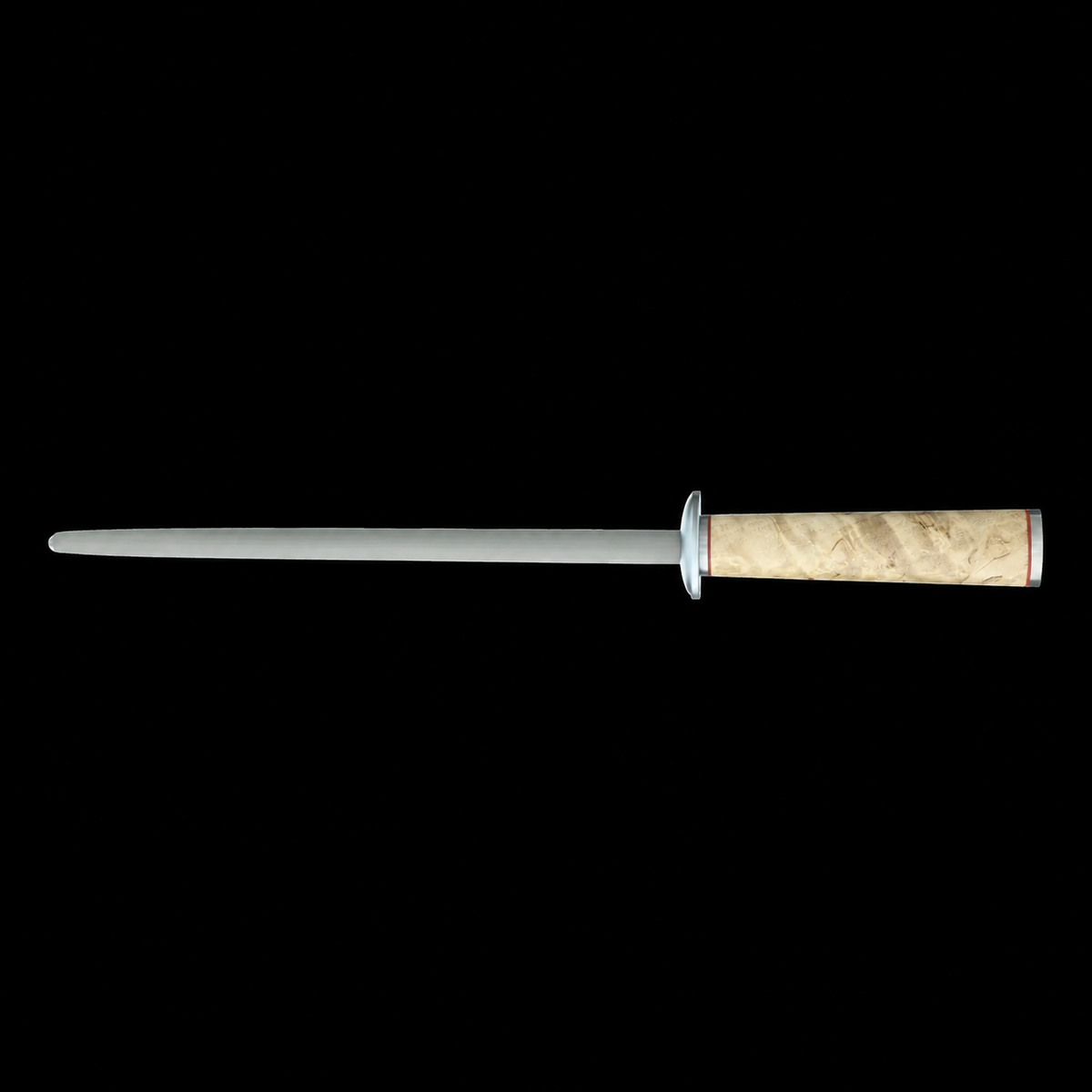 VEYUNA Sharpening Steel - 9-Inch Honing Rod for Food Prep Knives