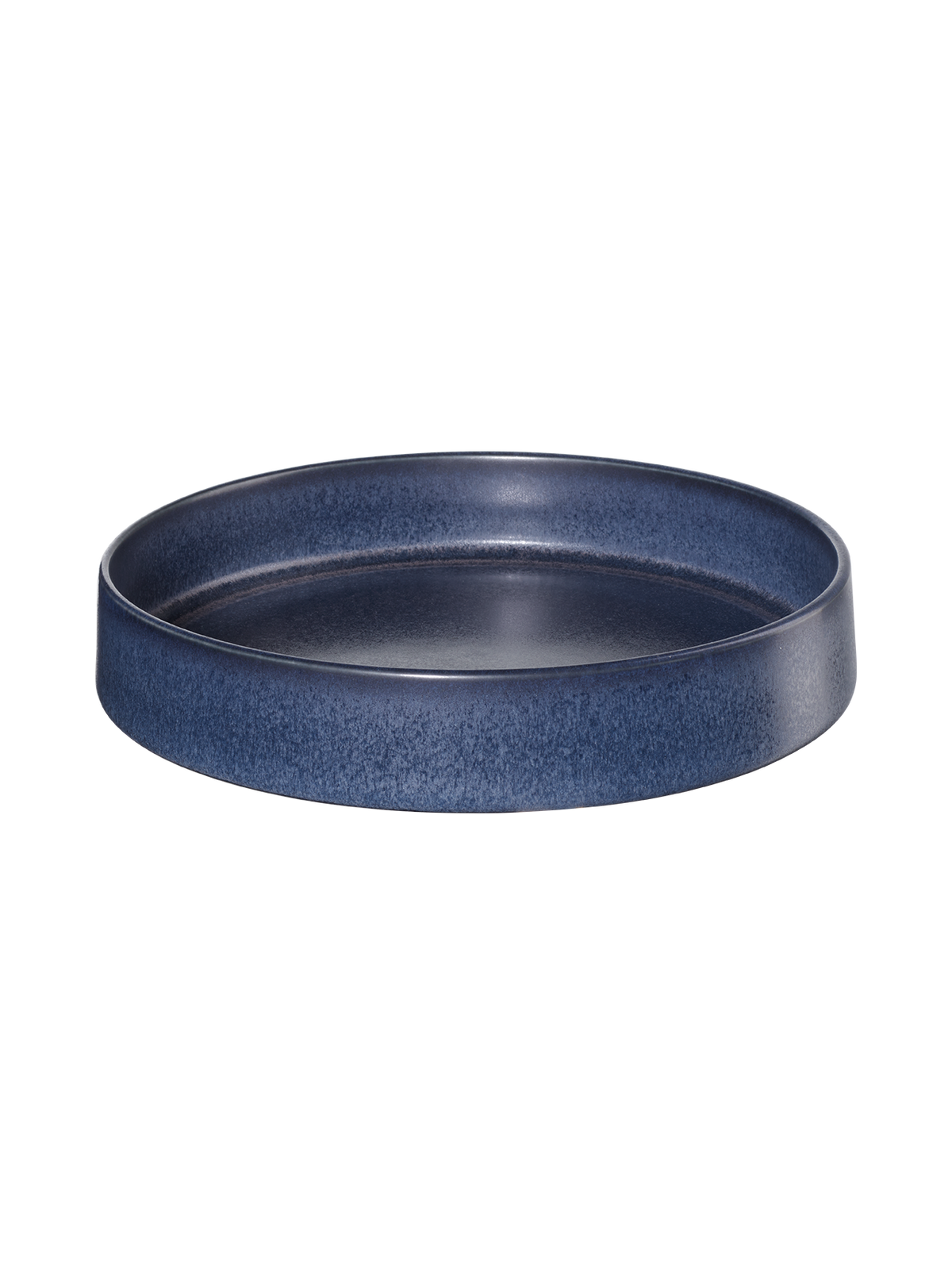 VEYUNA Dinnerware Set 30-Piece – Blue Ceramic Plates, Bowls & Mugs for Dining