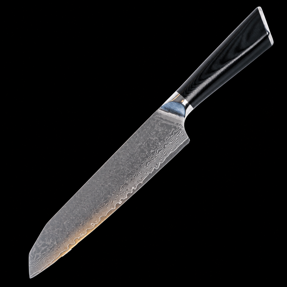 VEYUNA 8-Inch Santoku Knife - 67-Layer VG10 Steel Food Prep Knife