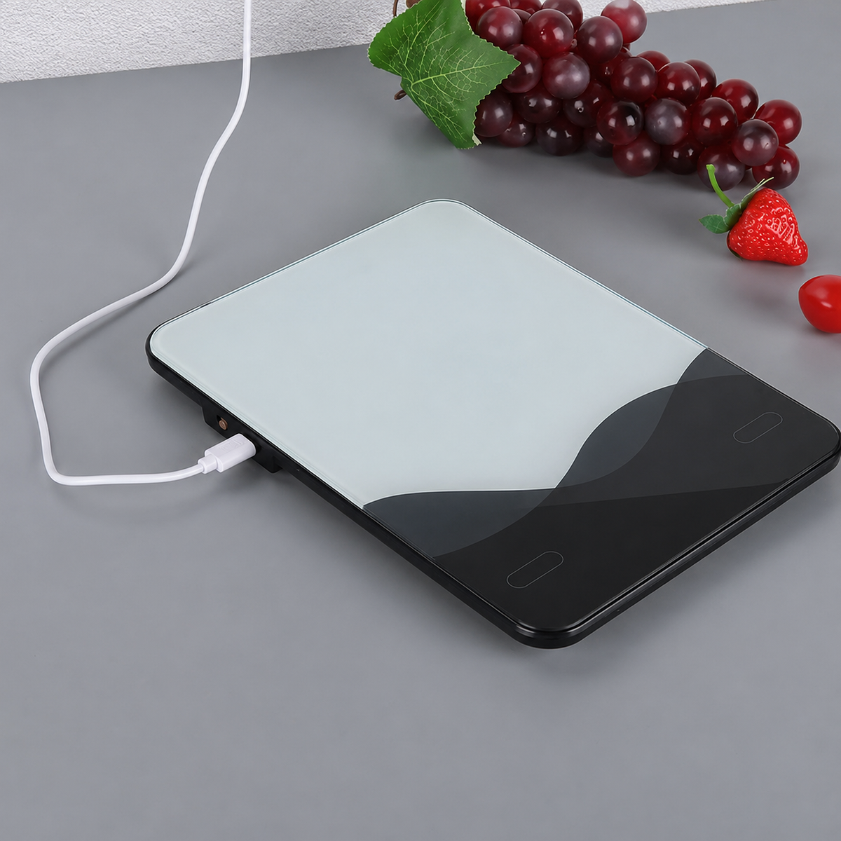 VEYUNA Digital Food Scale – 22 lb USB-C Rechargeable, 1g Precision