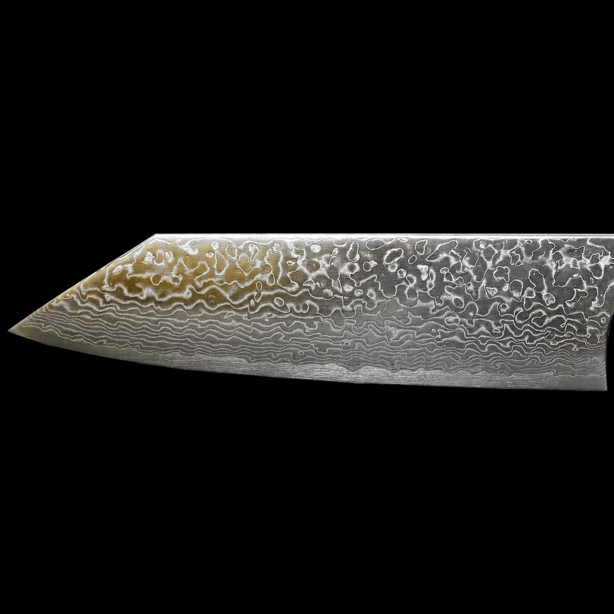 VEYUNA Kiritsuke Santoku Knife 180mm - Damascus Steel Food Prep