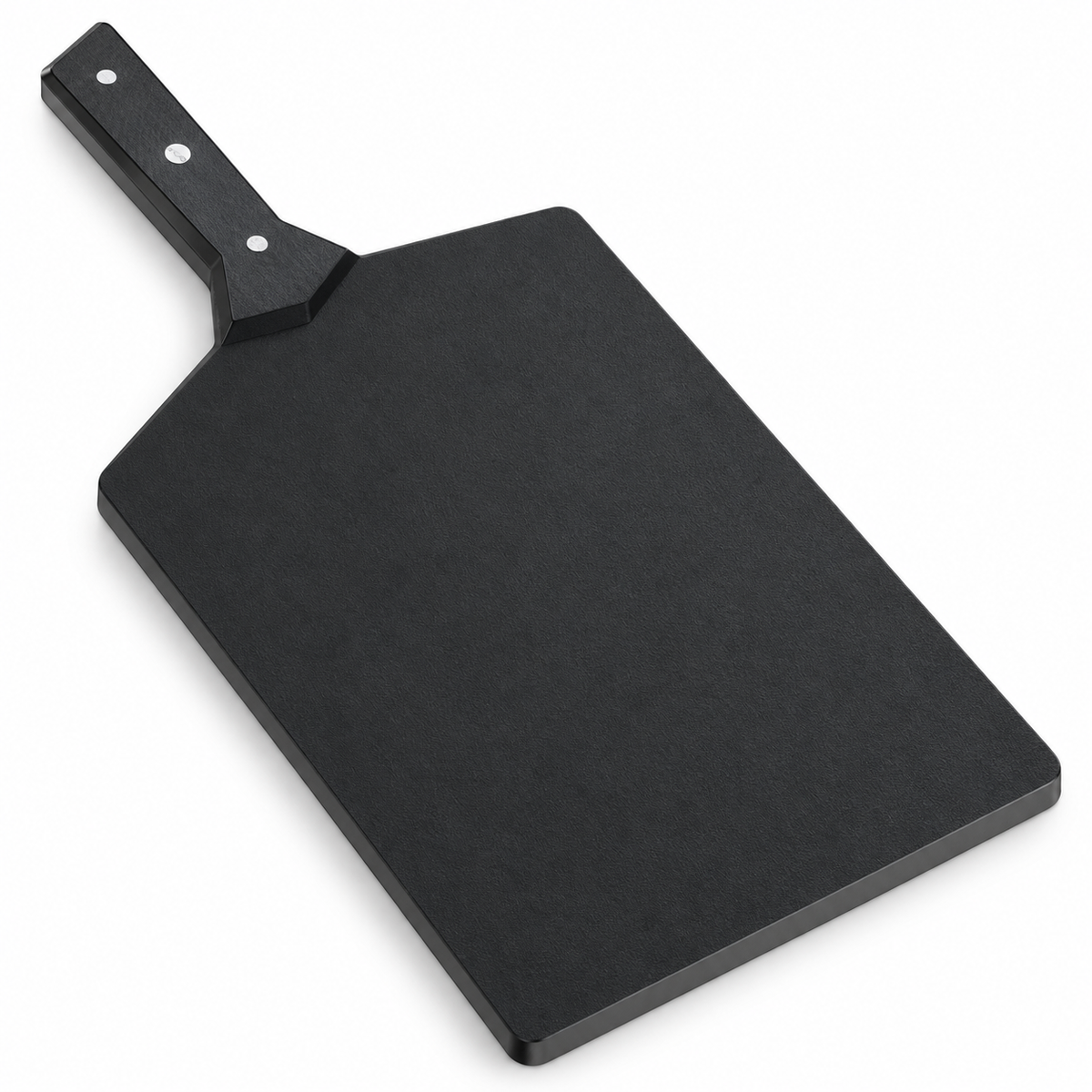 VEYUNA Wood Fiber Cutting Board, Obsidian Black with Handle & Non-Slip Feet
