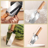 VEYUNA Melon Slicer - Stainless Steel Fruit Cutter for Treat Prep & Easy Serving