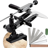VEYUNA Knife Sharpening System – 9–25° Adjustable 360° Sharpener for Food Prep