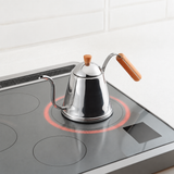 VEYUNA Pour Over Kettle - Stainless Steel Gooseneck, Wood Handle, Kitchen & Home Use