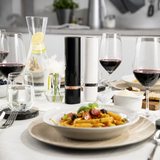 VEYUNA Electric Salt & Pepper Mill Set - 2-Piece Kitchen Kitchen Prep Grinders