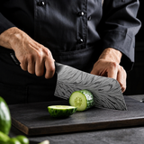 VEYUNA Cleaver Knife – 7-Inch Japanese Powder Steel Food, Meat & Vegetable Chopper