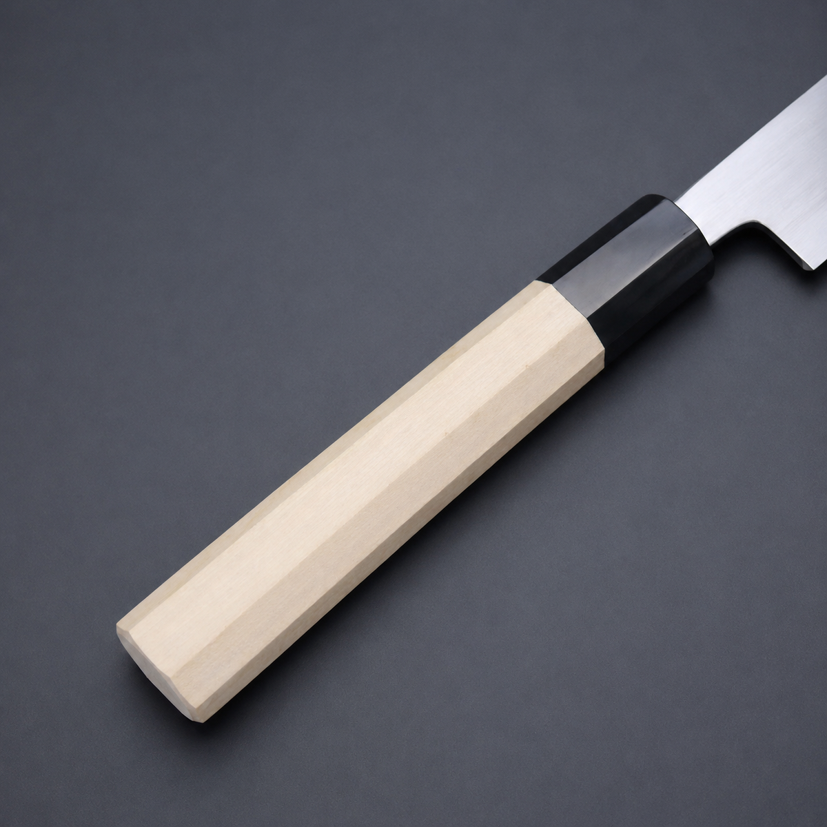VEYUNA Nakiri Knife 180mm – White Steel No.2 for Fresh Food Prep