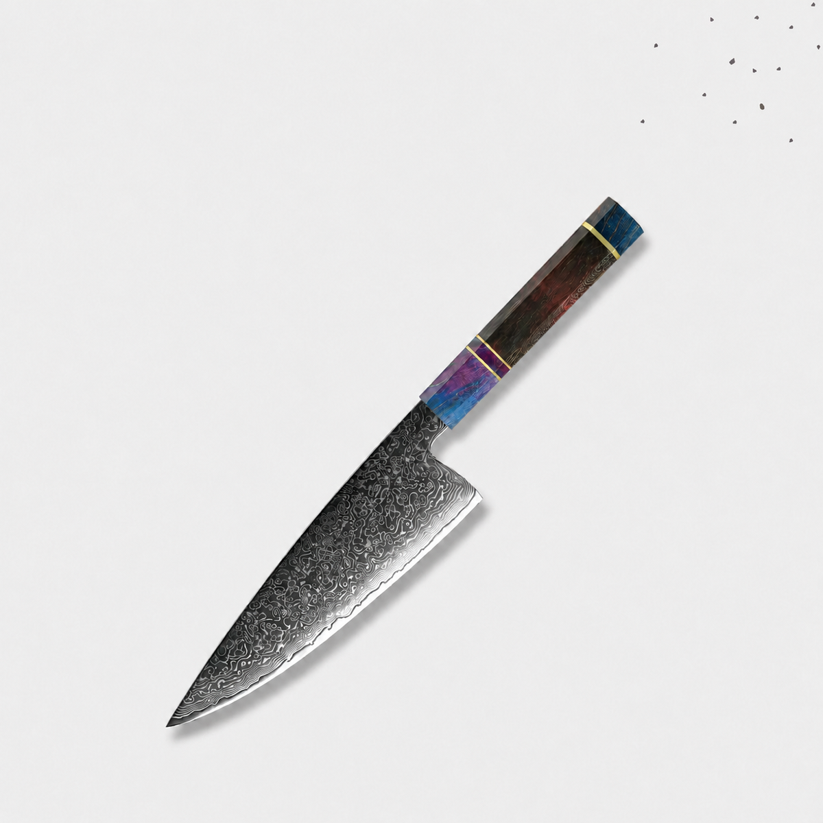 VEYUNA Chef Knife – 8" Damascus Steel Food Prep Knife, Razor-Sharp Blade
