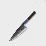 VEYUNA Chef Knife – 8" Damascus Steel Food Prep Knife, Razor-Sharp Blade
