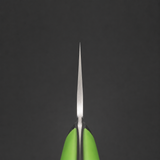 VEYUNA Nakiri Knife 165mm – San-Mai Hammered Steel for Fresh Food Prep