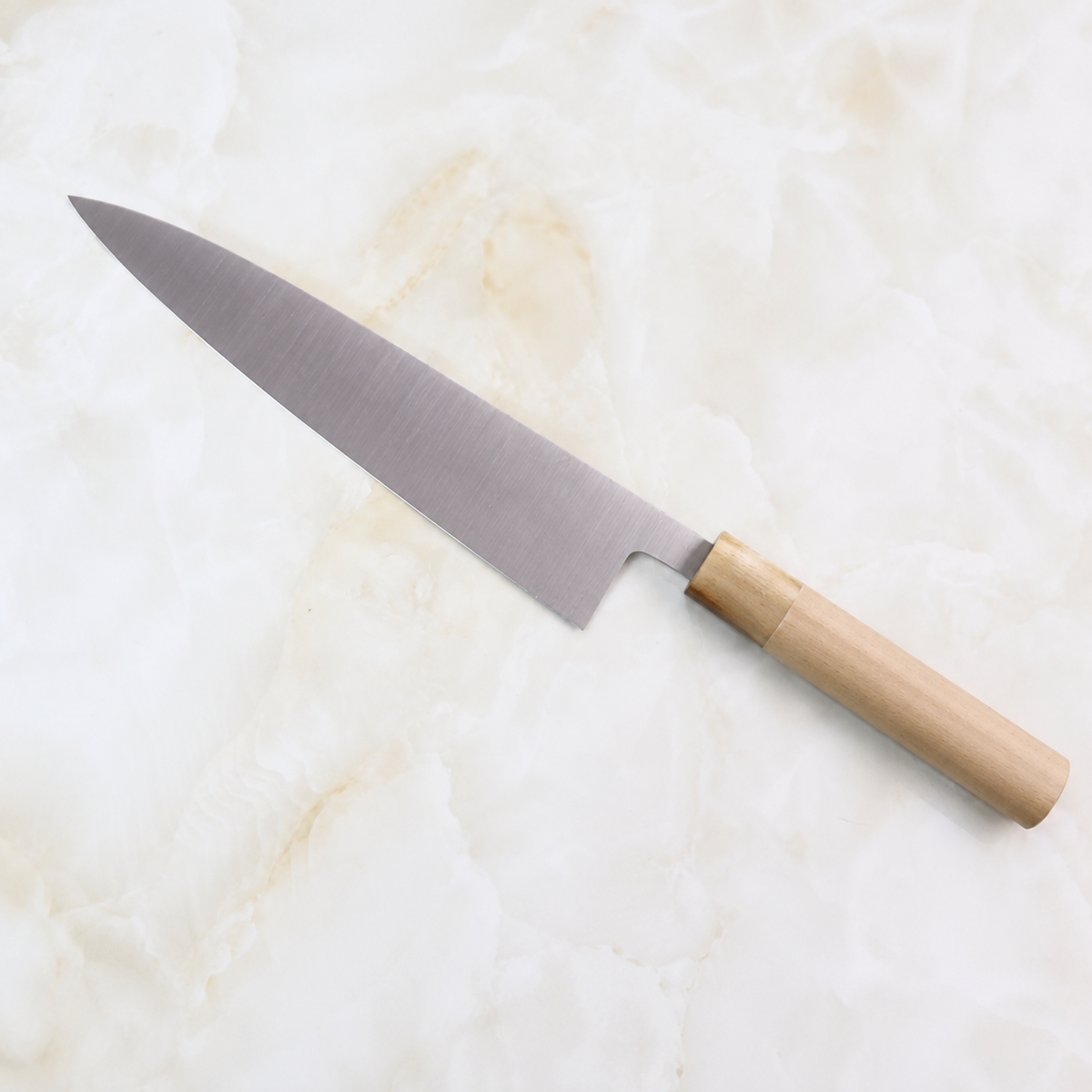 VEYUNA Gyuto Chef Knife 210–300mm – White Steel No.2 for Fresh Food Prep