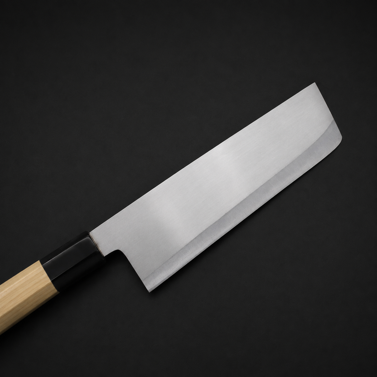 VEYUNA Nakiri Knife 165mm – Blue Steel No.2 for Fresh Food Prep