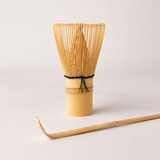 VEYUNA Matcha Light Bamboo Whisk & Scoop Set - Handcrafted Tea Ceremony Kit, Home
