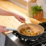 VEYUNA 30cm Ceramic Fry Pan – Durable Non-Stick Surface for Fresh Food
