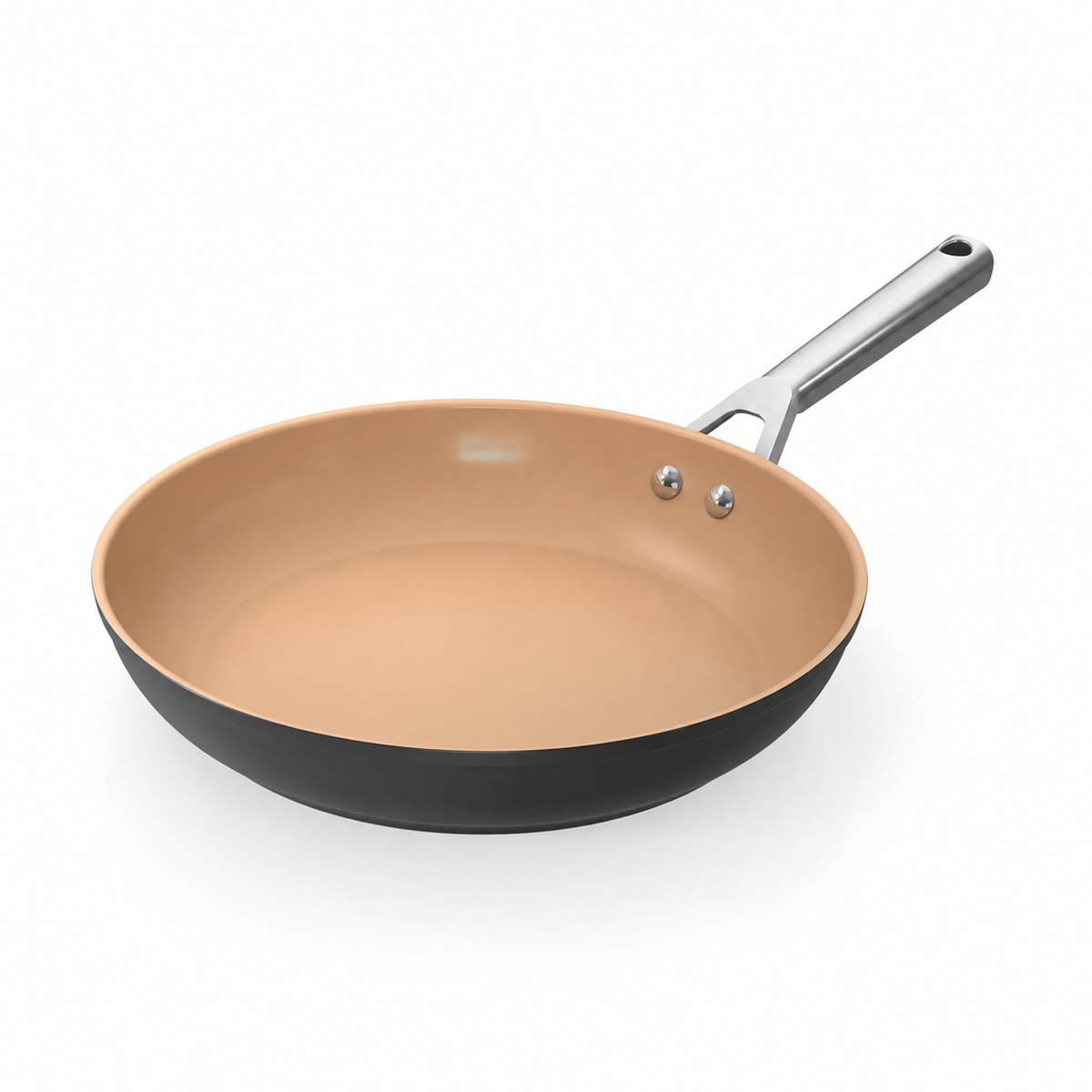 VEYUNA 30cm Ceramic Fry Pan – Durable Non-Stick Surface for Fresh Food