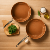 VEYUNA Air Frying Pan Set – Nonstick Cookware for Healthy Food Prep