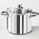 VEYUNA Cookware Set – 14-Piece Nickel-Free Stainless Steel for Healthy Food Prep