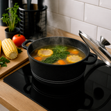 VEYUNA Granite Cookware Set – Nonstick Pots for Homemade Food Prep