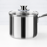 VEYUNA Cookware Set – 14-Piece Nickel-Free Stainless Steel for Healthy Food Prep