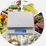 VEYUNA Digital Kitchen Scale – 500g Capacity, 0.01g Precision for Food Portions
