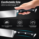 VEYUNA 3-Piece Knife Set – German Stainless Steel Food Prep Knives
