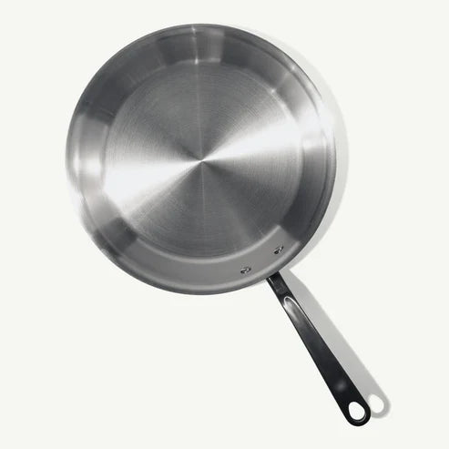 VEYUNA Stainless Steel Frying Pan – 12-Inch Tri-Ply Skillet, Induction Ready, Easy Clean, Home