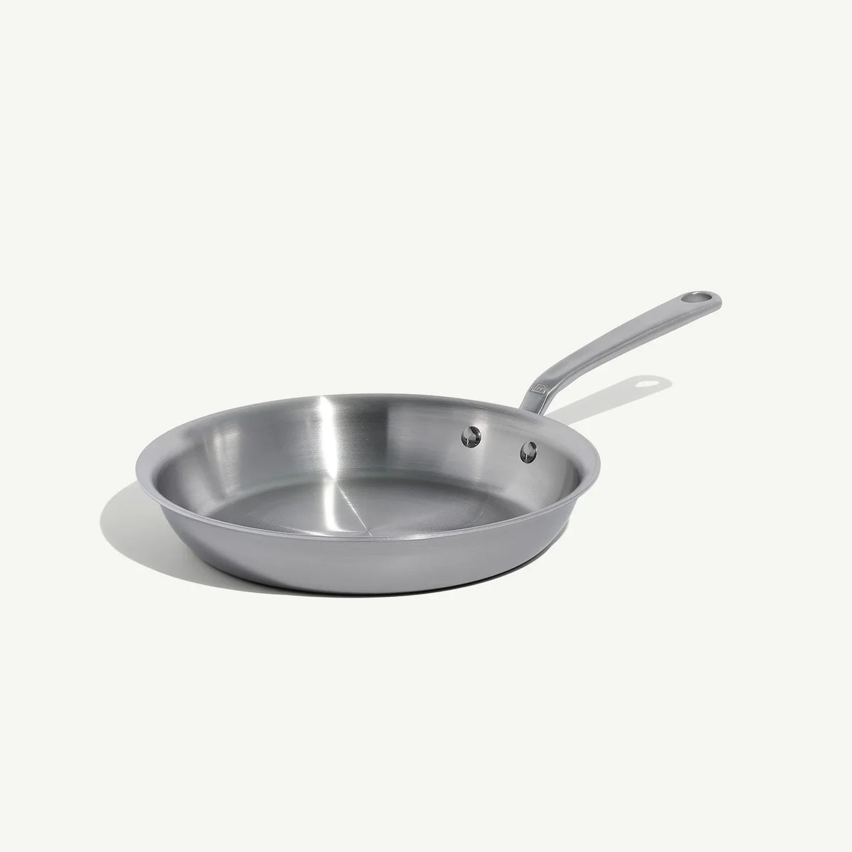 VEYUNA Stainless Steel Frying Pan Set – 3-Piece Tri-Ply Skillets, Induction Ready, Home