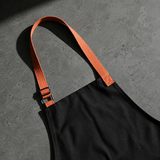 VEYUNA Meal Prep Apron – Ember Black, Adjustable Straps & Utility Pockets